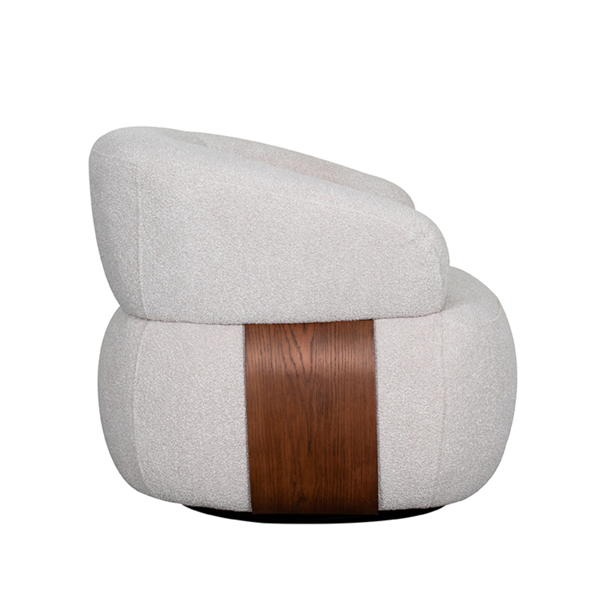 LABEL51 Fauteuil Valenza - Naturel - Boucle